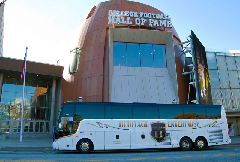 Heritage Enterprise motorcoach and charter bus