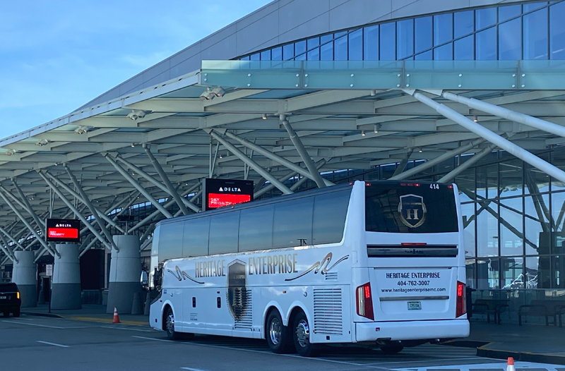 Heritage Enterprise motorcoach and charter bus